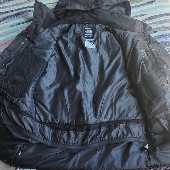The North Face Steep Tech Black and Gray Insulated Ski Snowboard Jacket Mens 3XL - Picture 6 of 8
